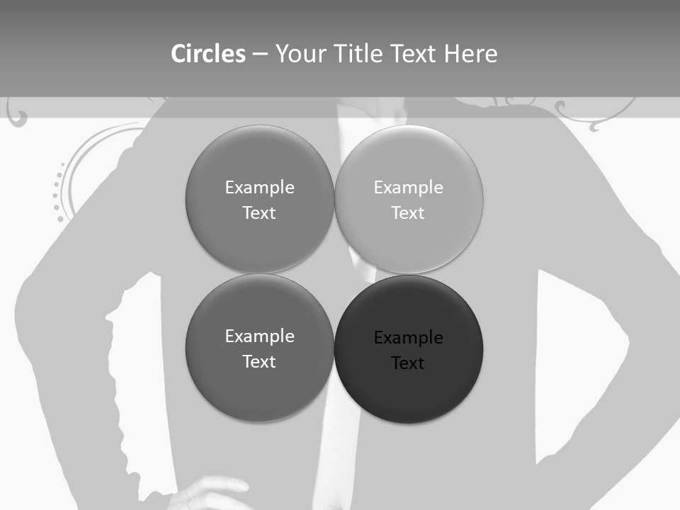 Illustration Skincare Modeling PowerPoint Template