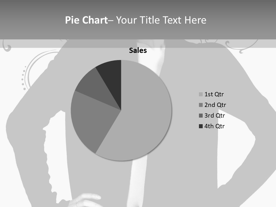 Illustration Skincare Modeling PowerPoint Template