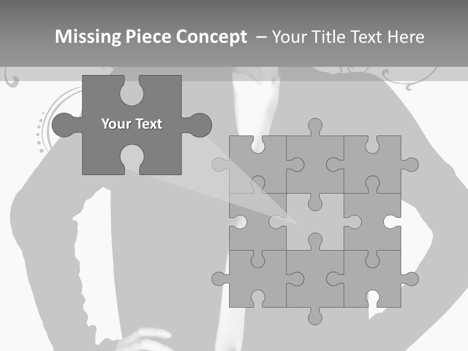 Illustration Skincare Modeling PowerPoint Template