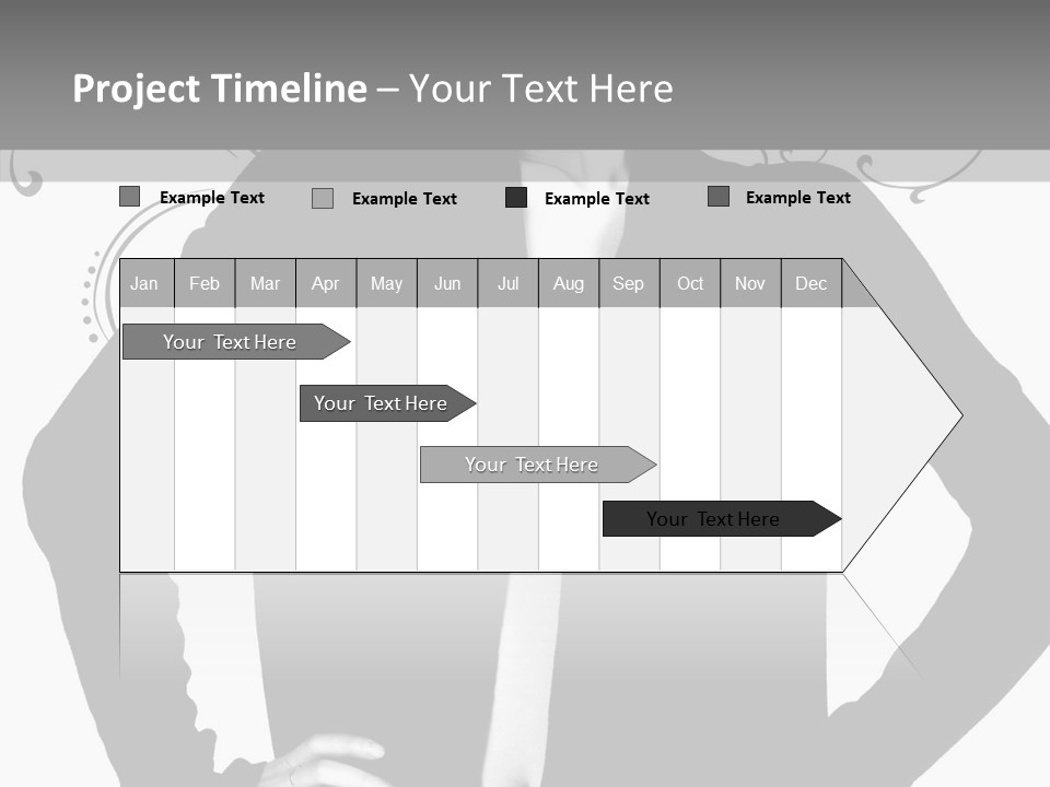 Illustration Skincare Modeling PowerPoint Template