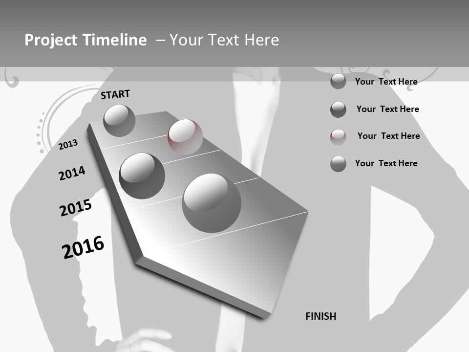 Illustration Skincare Modeling PowerPoint Template