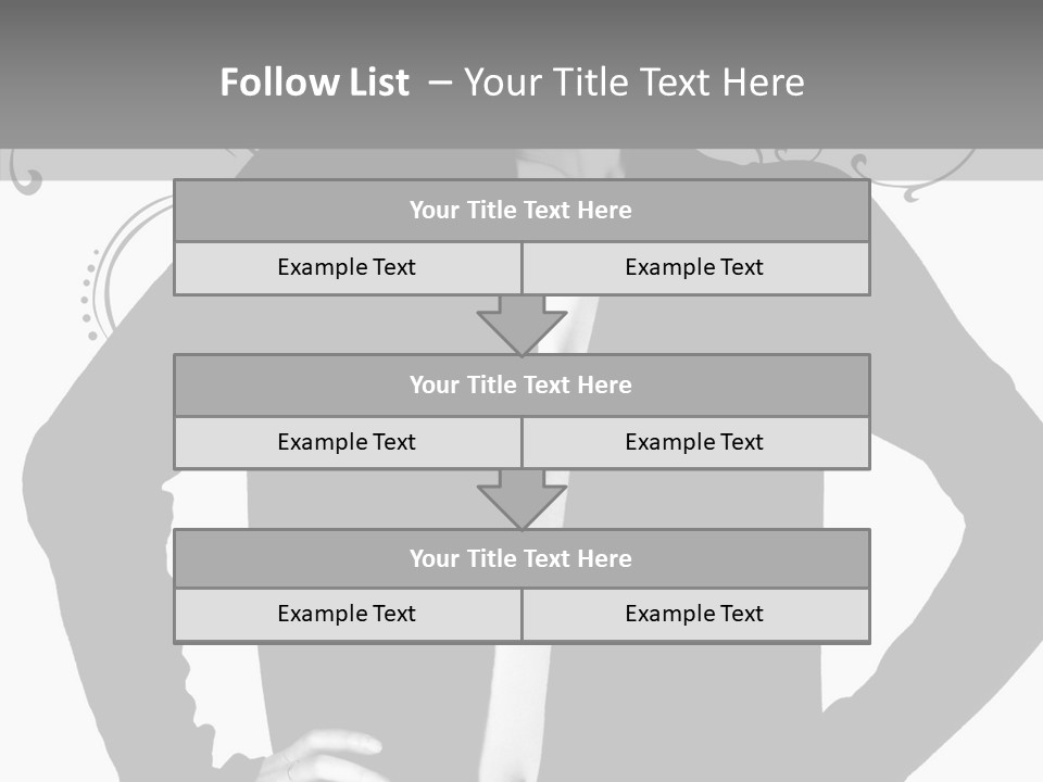 Illustration Skincare Modeling PowerPoint Template