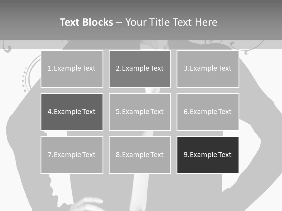 Illustration Skincare Modeling PowerPoint Template