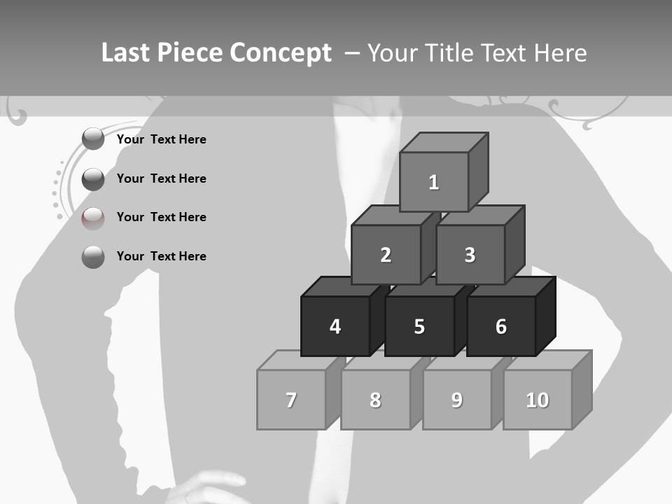 Illustration Skincare Modeling PowerPoint Template