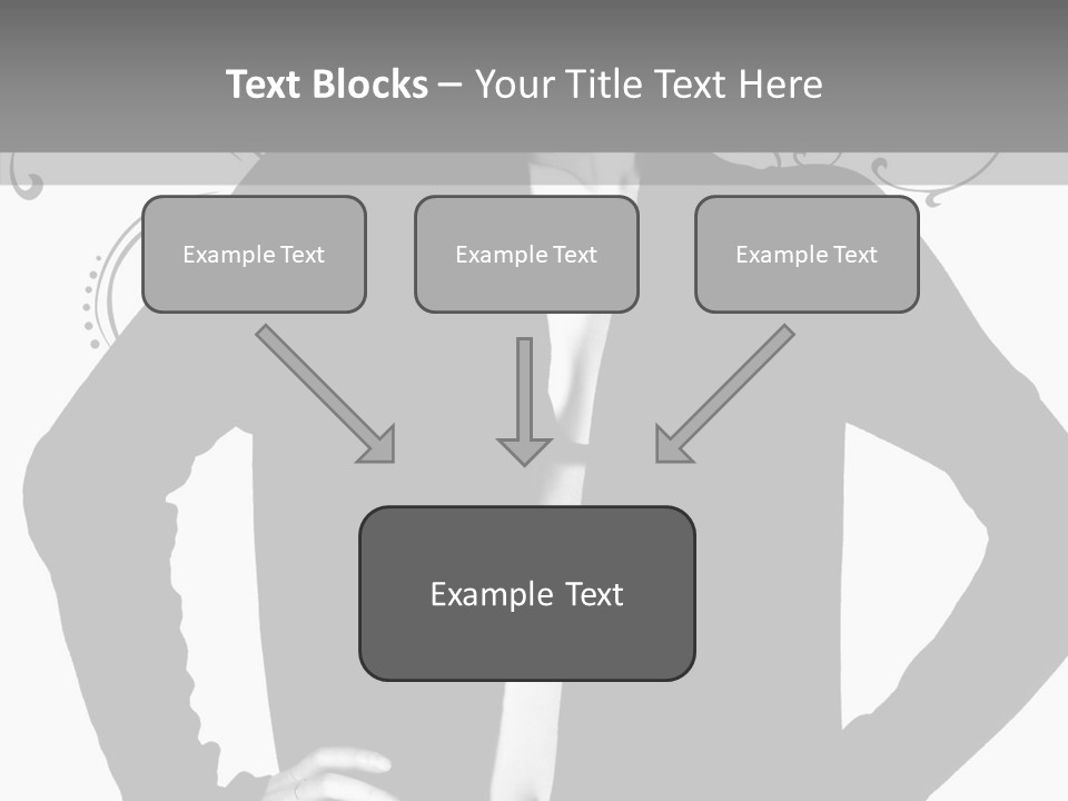 Illustration Skincare Modeling PowerPoint Template