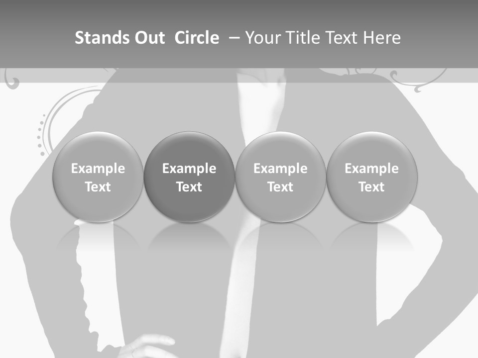 Illustration Skincare Modeling PowerPoint Template