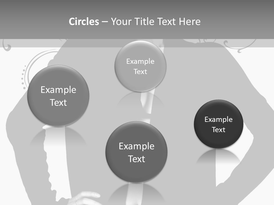 Illustration Skincare Modeling PowerPoint Template