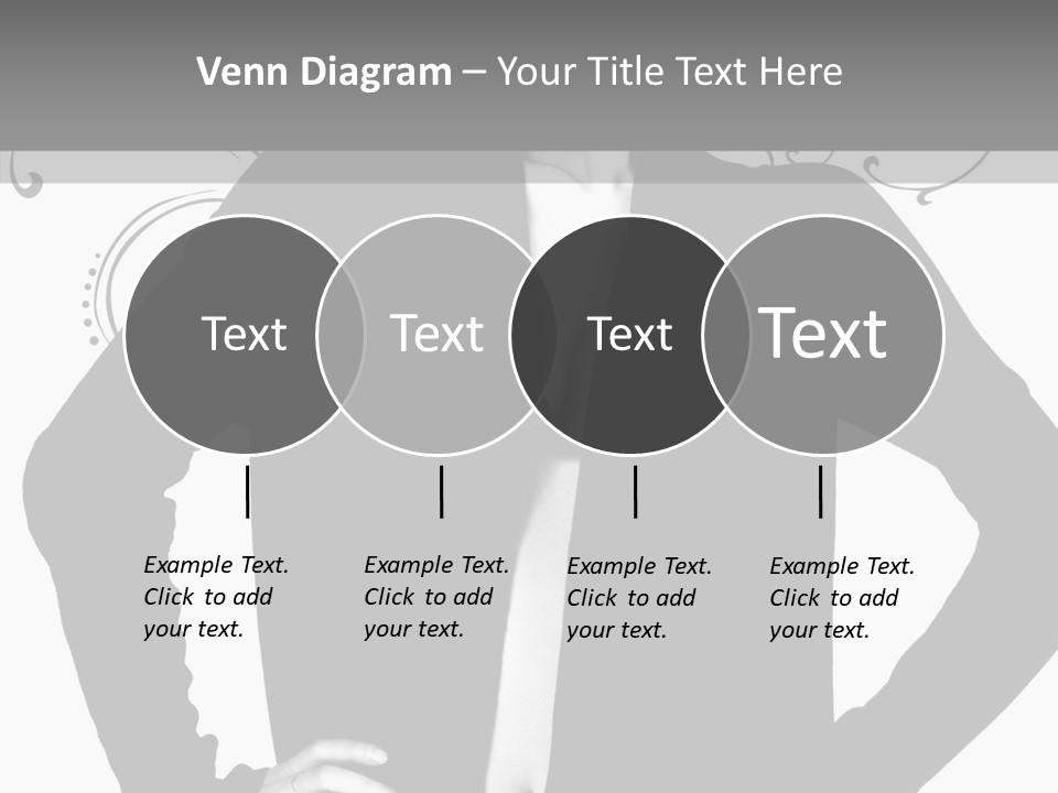 Illustration Skincare Modeling PowerPoint Template