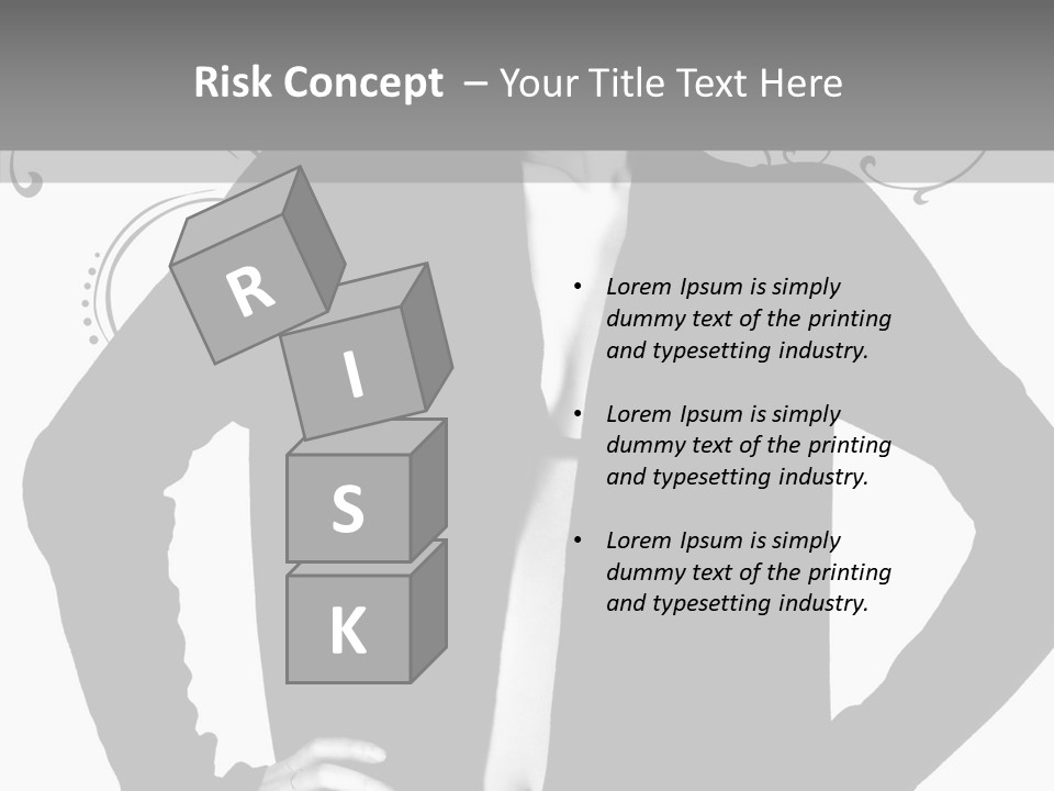 Illustration Skincare Modeling PowerPoint Template