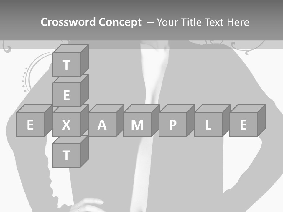 Illustration Skincare Modeling PowerPoint Template