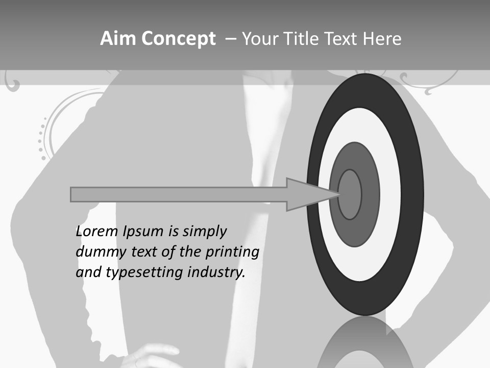 Illustration Skincare Modeling PowerPoint Template