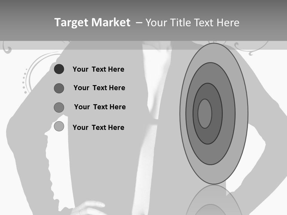 Illustration Skincare Modeling PowerPoint Template