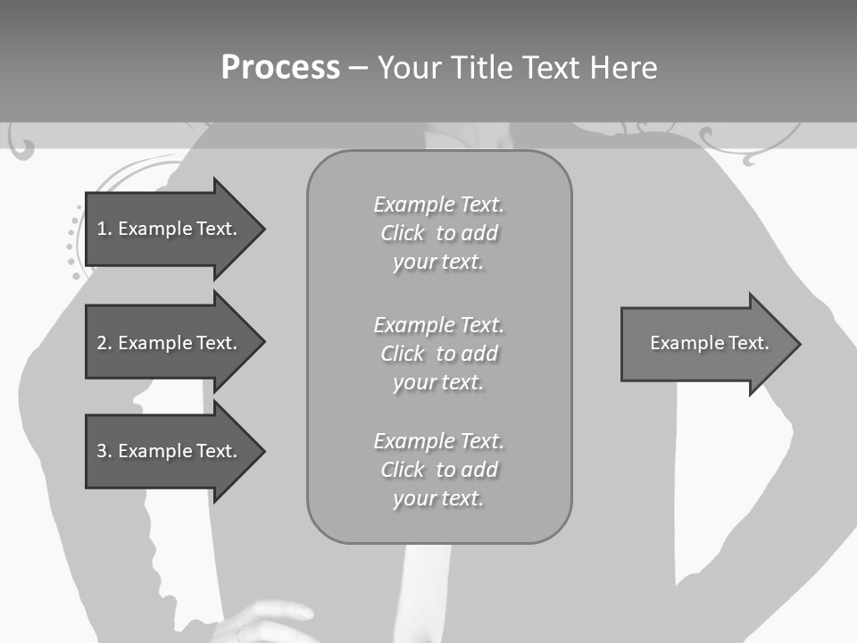 Illustration Skincare Modeling PowerPoint Template
