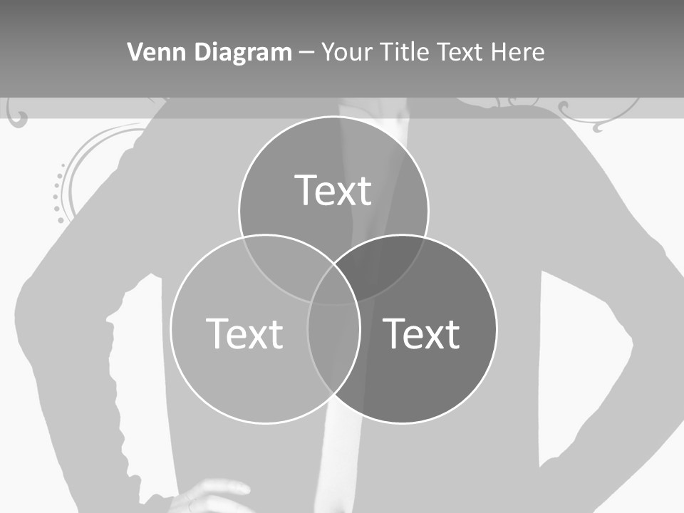 Illustration Skincare Modeling PowerPoint Template