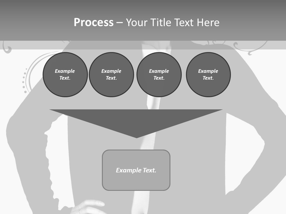 Illustration Skincare Modeling PowerPoint Template