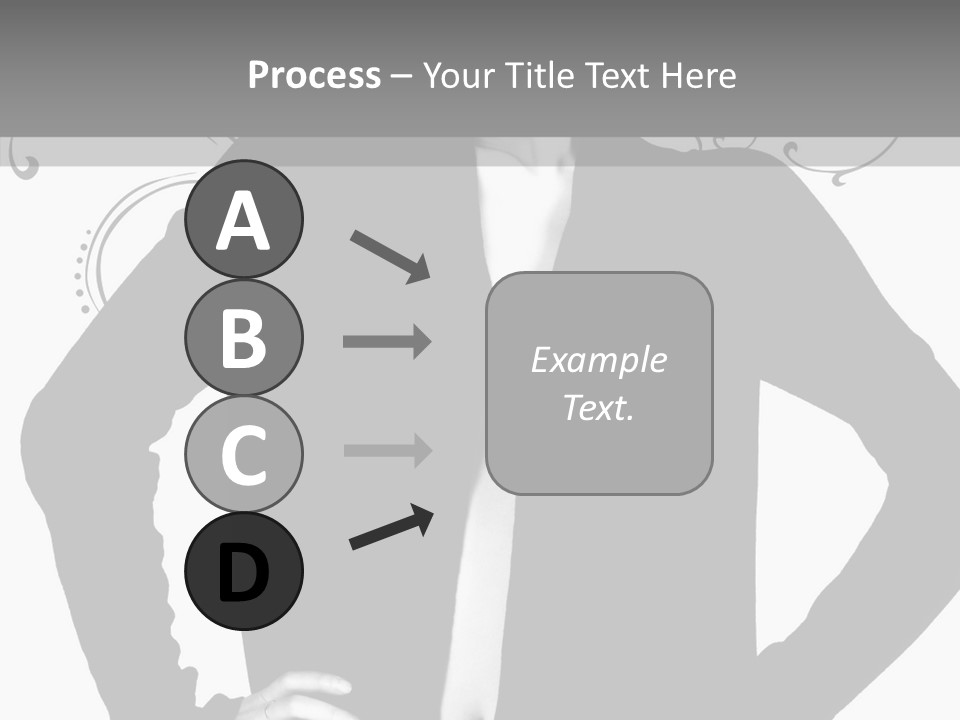 Illustration Skincare Modeling PowerPoint Template