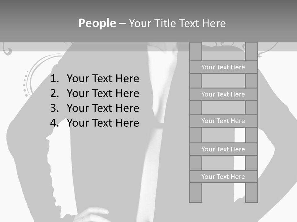 Illustration Skincare Modeling PowerPoint Template