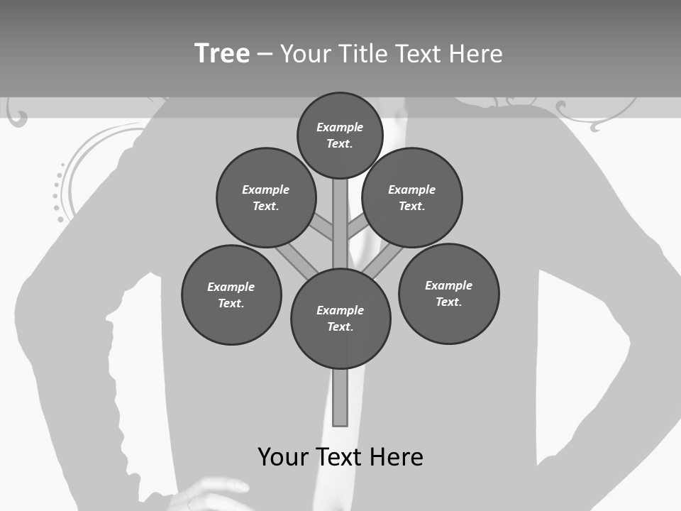 Illustration Skincare Modeling PowerPoint Template