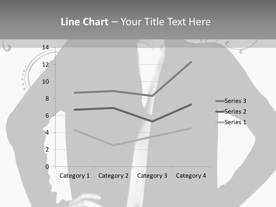 Illustration Skincare Modeling PowerPoint Template