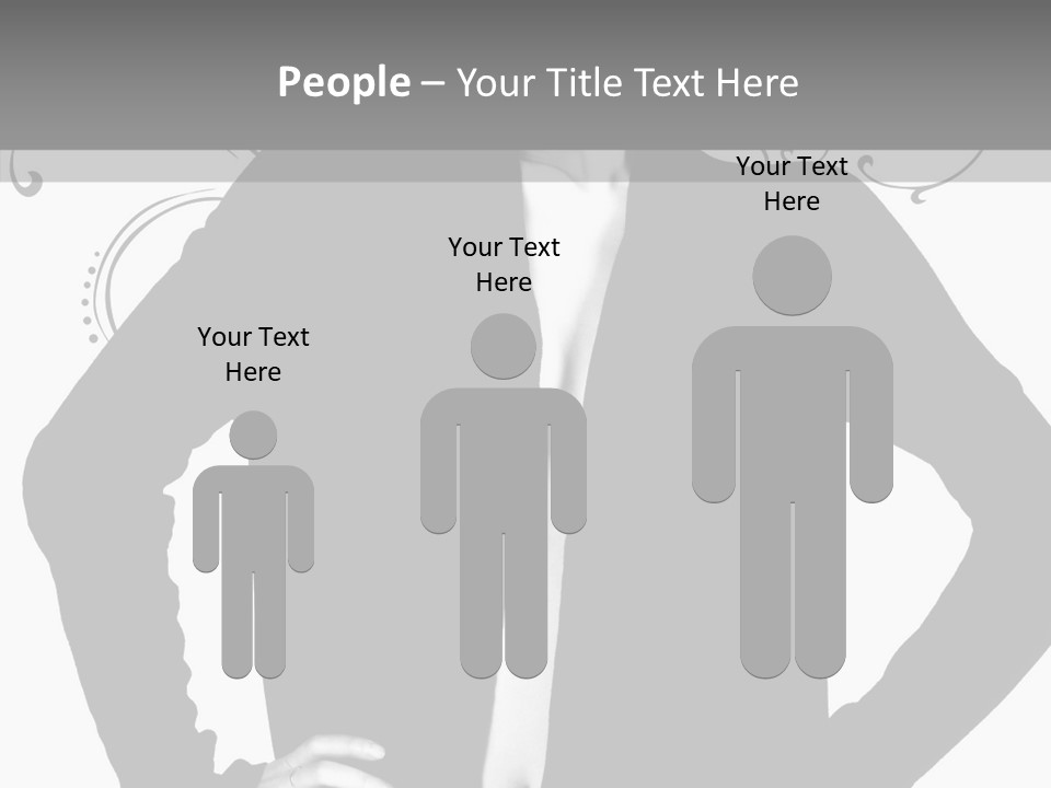 Illustration Skincare Modeling PowerPoint Template