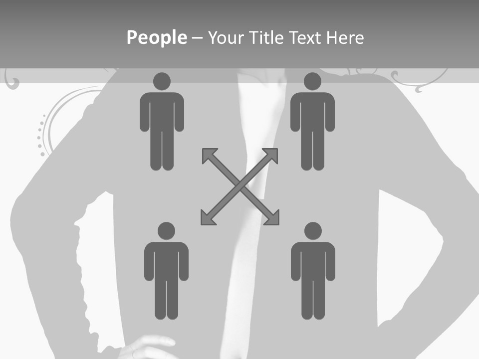 Illustration Skincare Modeling PowerPoint Template