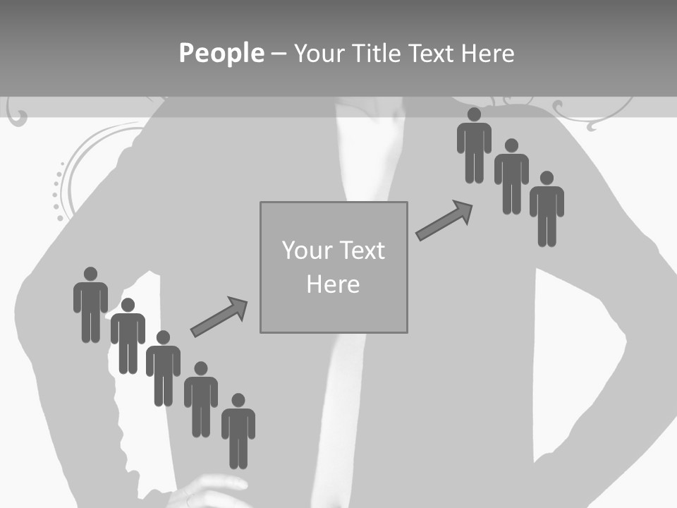 Illustration Skincare Modeling PowerPoint Template
