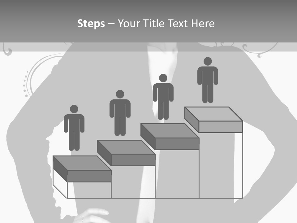 Illustration Skincare Modeling PowerPoint Template