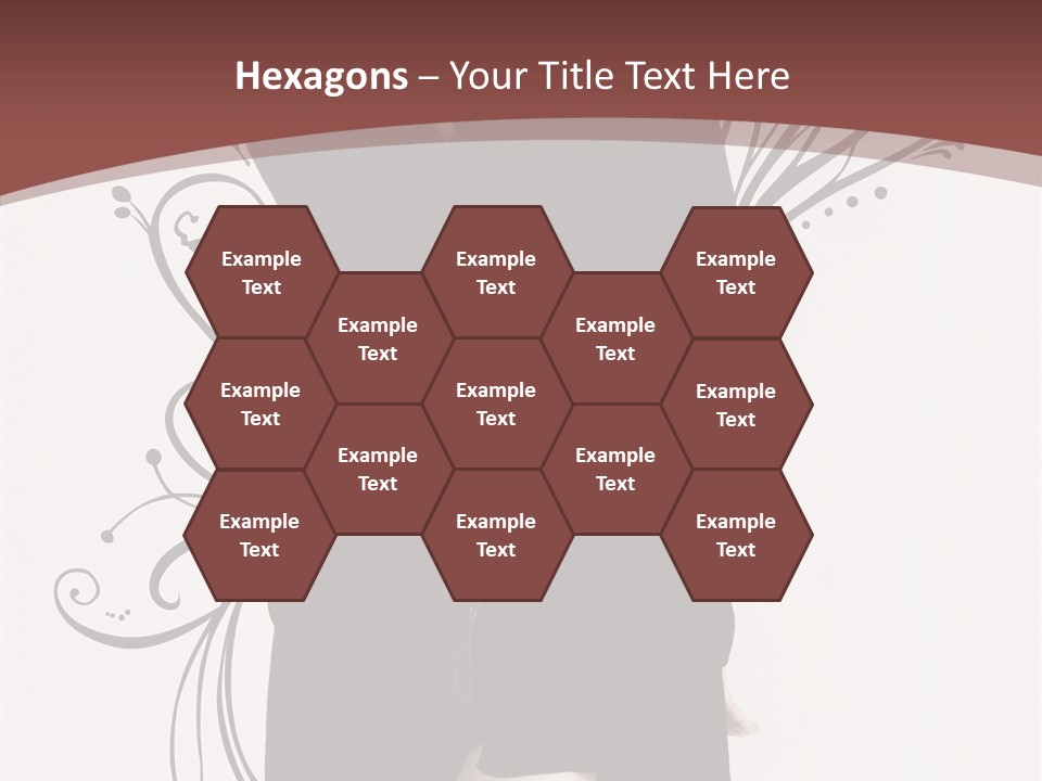 Pose Cosmetics Skirt PowerPoint Template