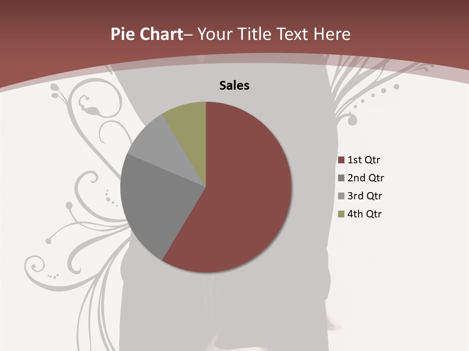 Pose Cosmetics Skirt PowerPoint Template