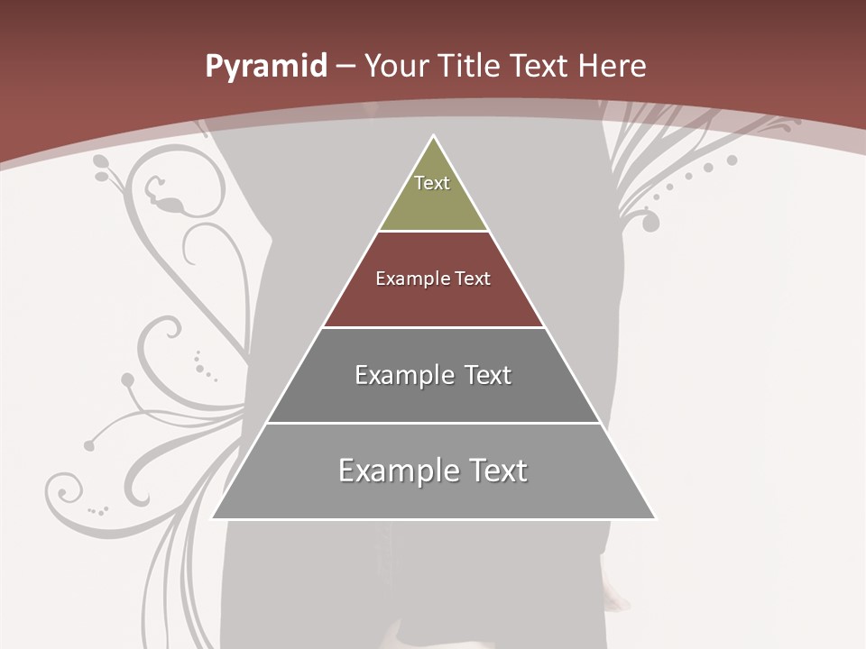 Pose Cosmetics Skirt PowerPoint Template