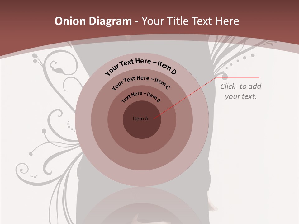 Pose Cosmetics Skirt PowerPoint Template