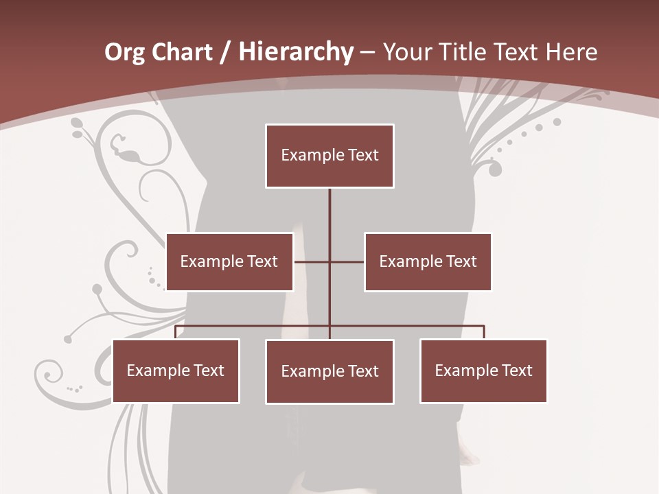 Pose Cosmetics Skirt PowerPoint Template