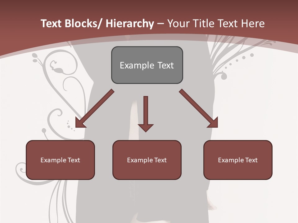 Pose Cosmetics Skirt PowerPoint Template