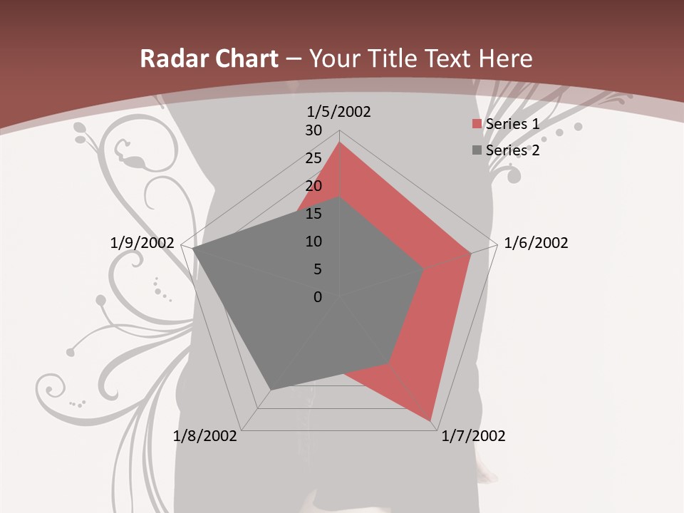 Pose Cosmetics Skirt PowerPoint Template