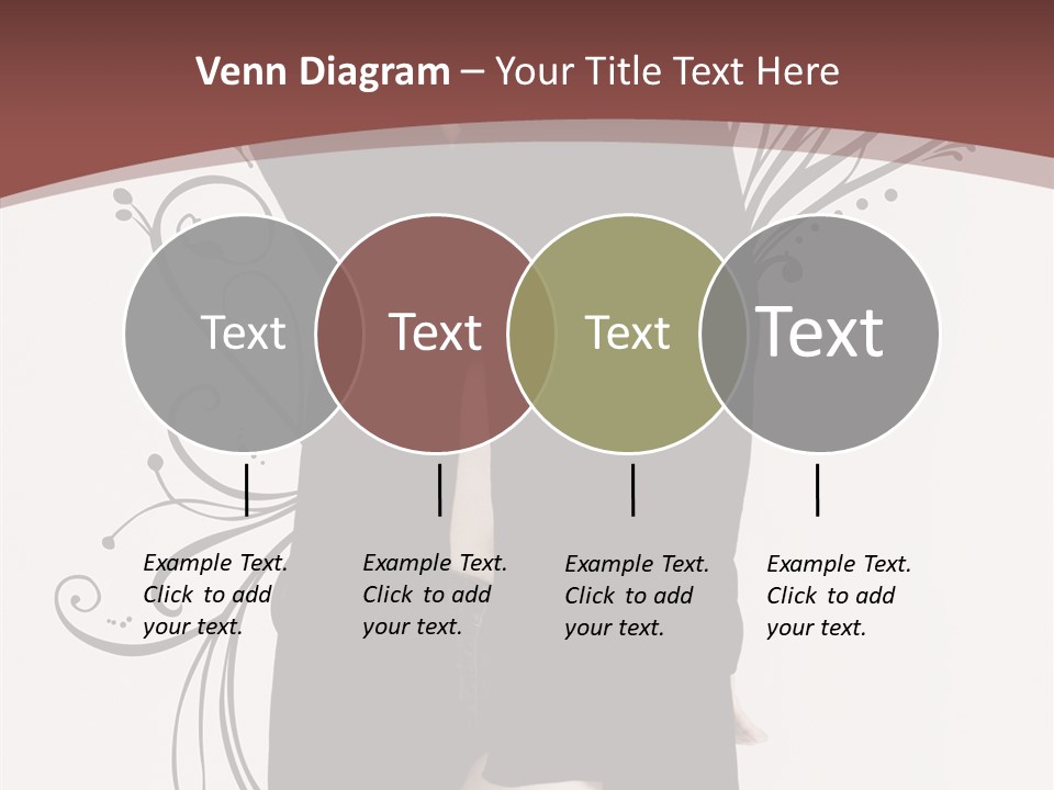 Pose Cosmetics Skirt PowerPoint Template