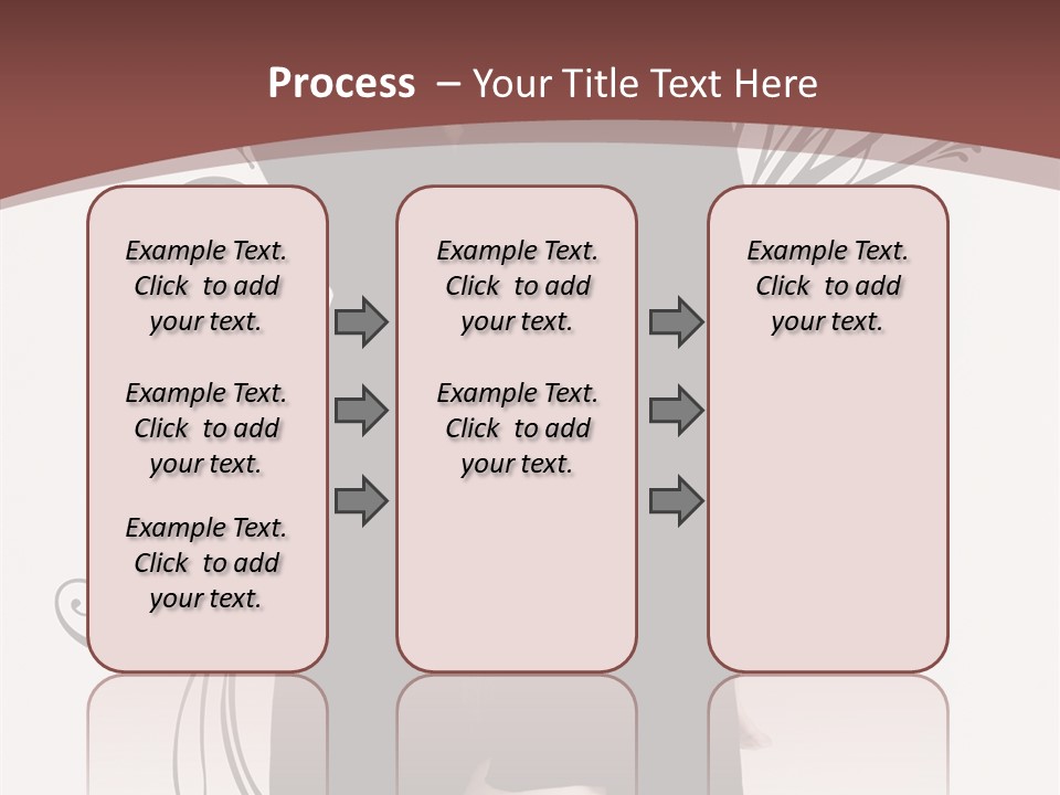 Pose Cosmetics Skirt PowerPoint Template