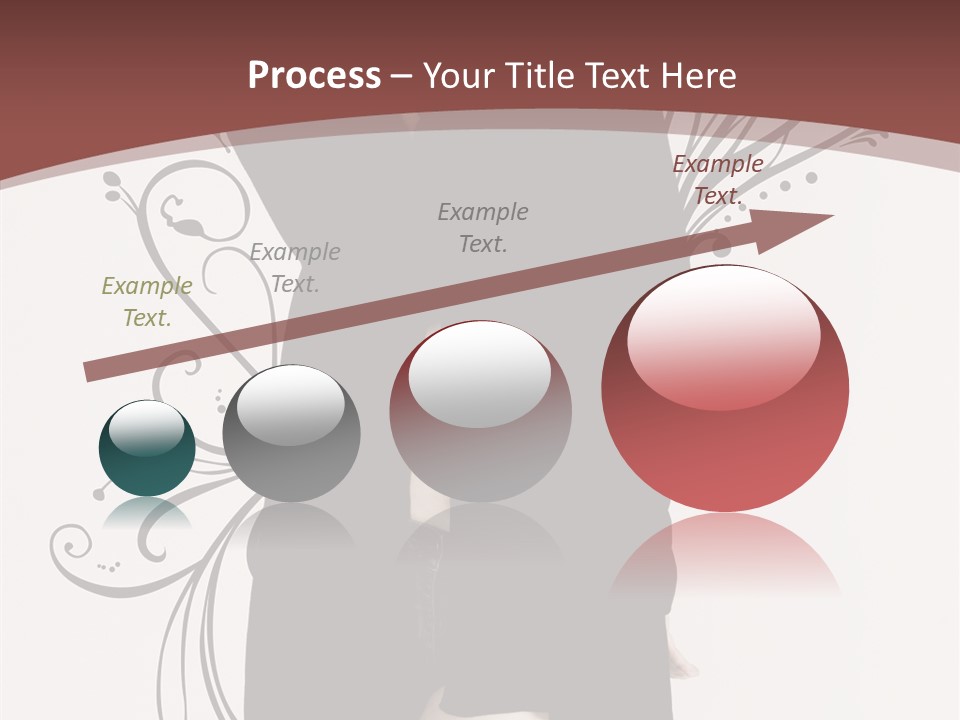 Pose Cosmetics Skirt PowerPoint Template