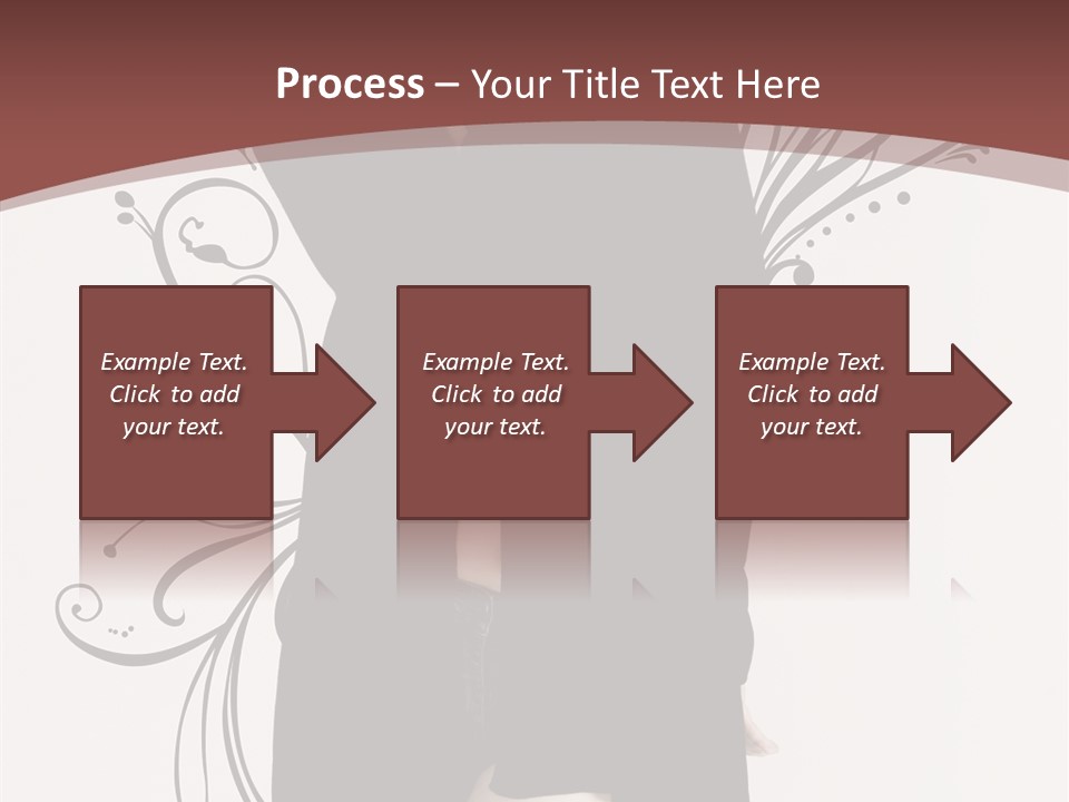 Pose Cosmetics Skirt PowerPoint Template