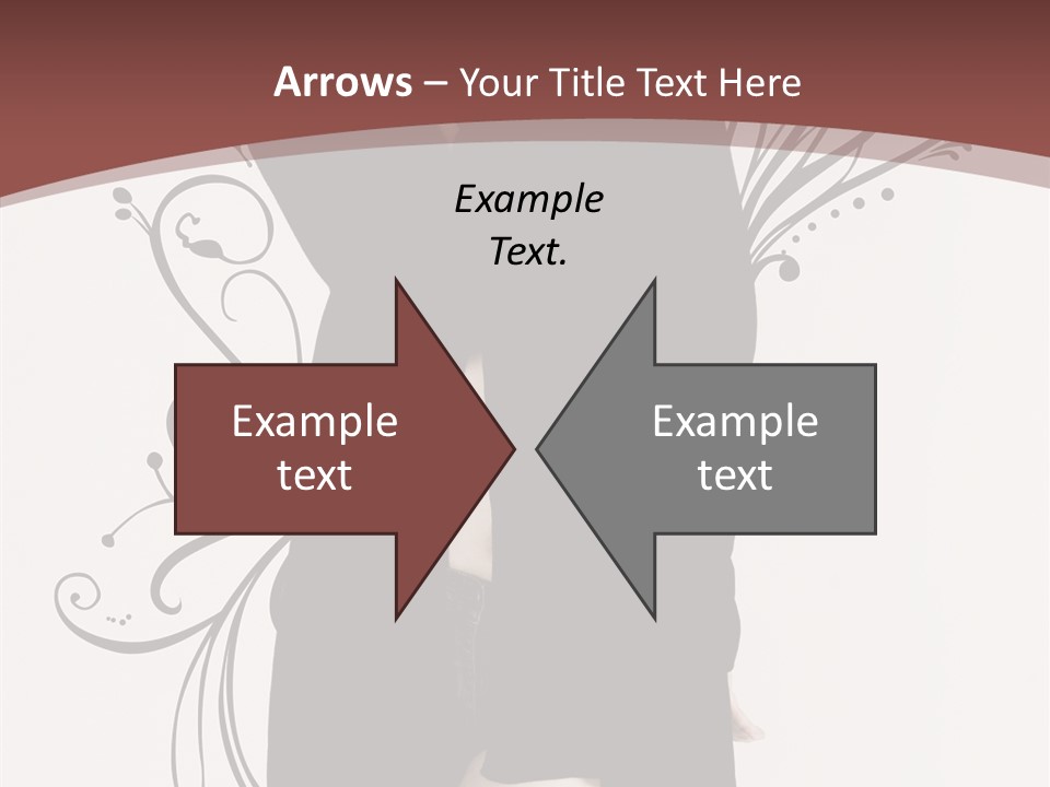 Pose Cosmetics Skirt PowerPoint Template