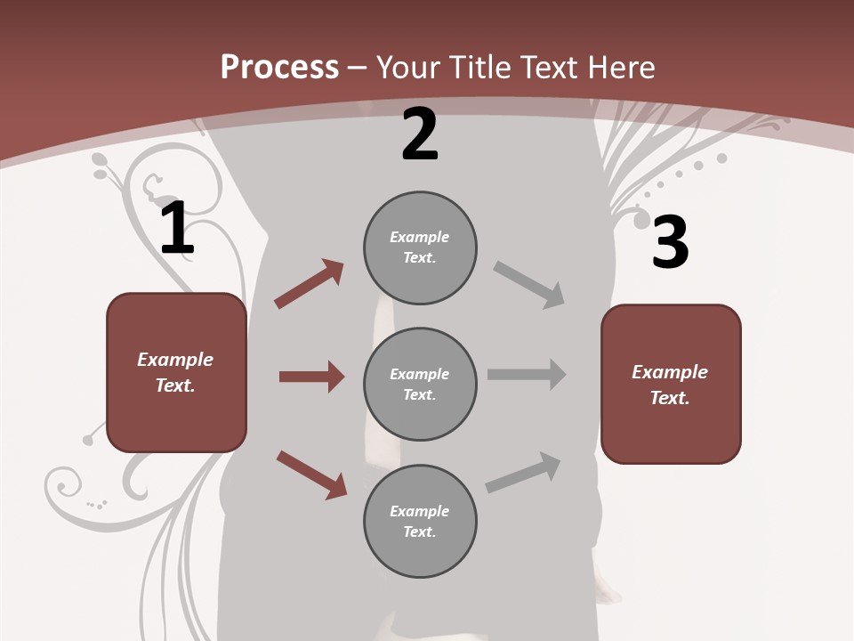 Pose Cosmetics Skirt PowerPoint Template