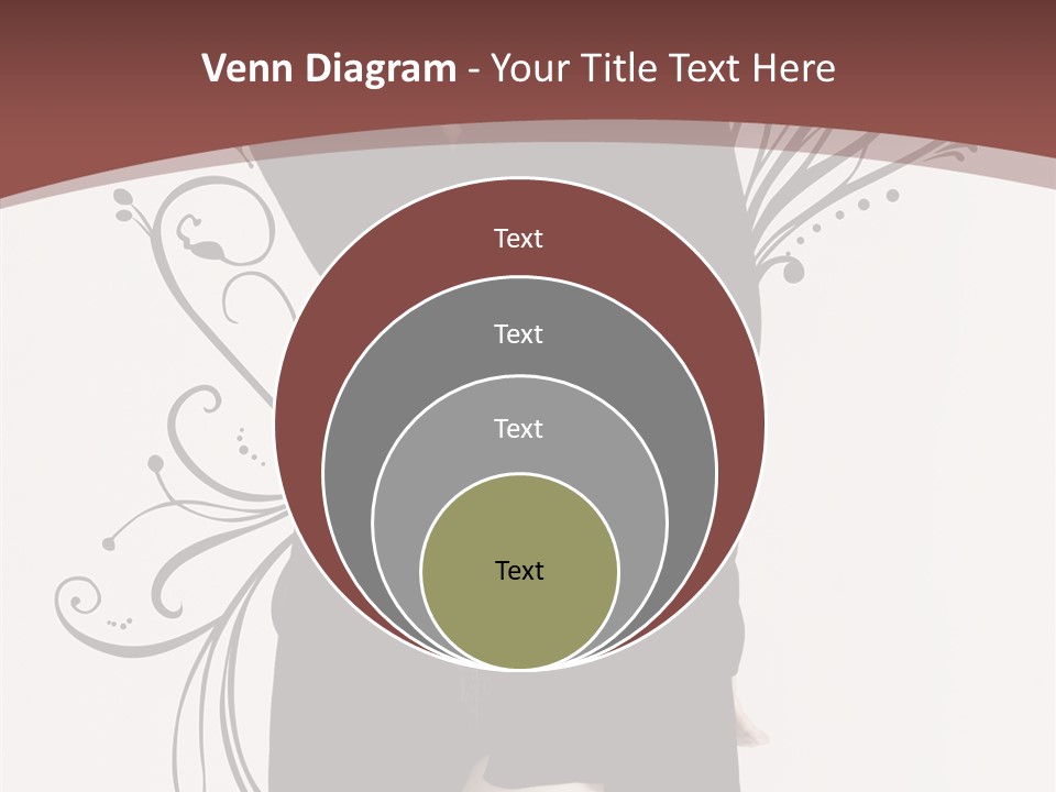 Pose Cosmetics Skirt PowerPoint Template