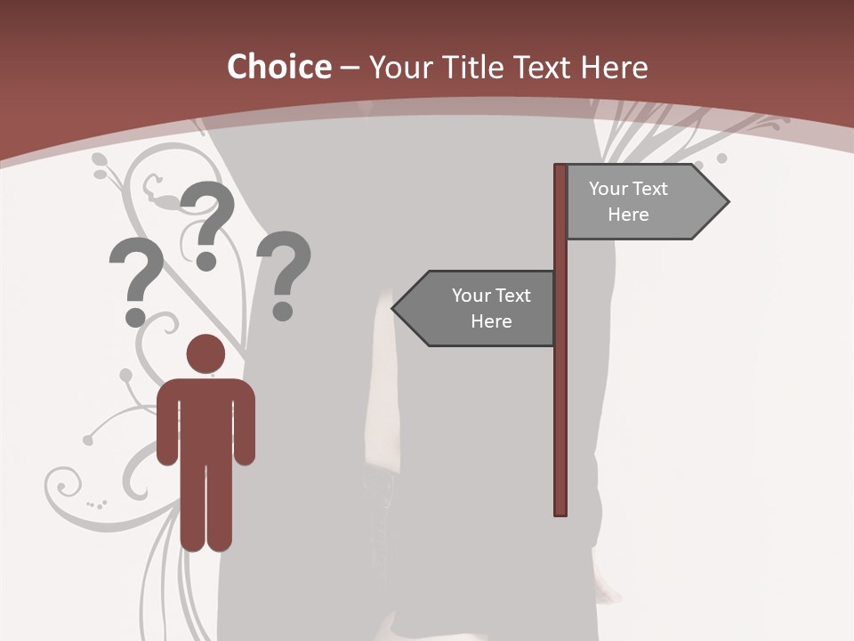 Pose Cosmetics Skirt PowerPoint Template