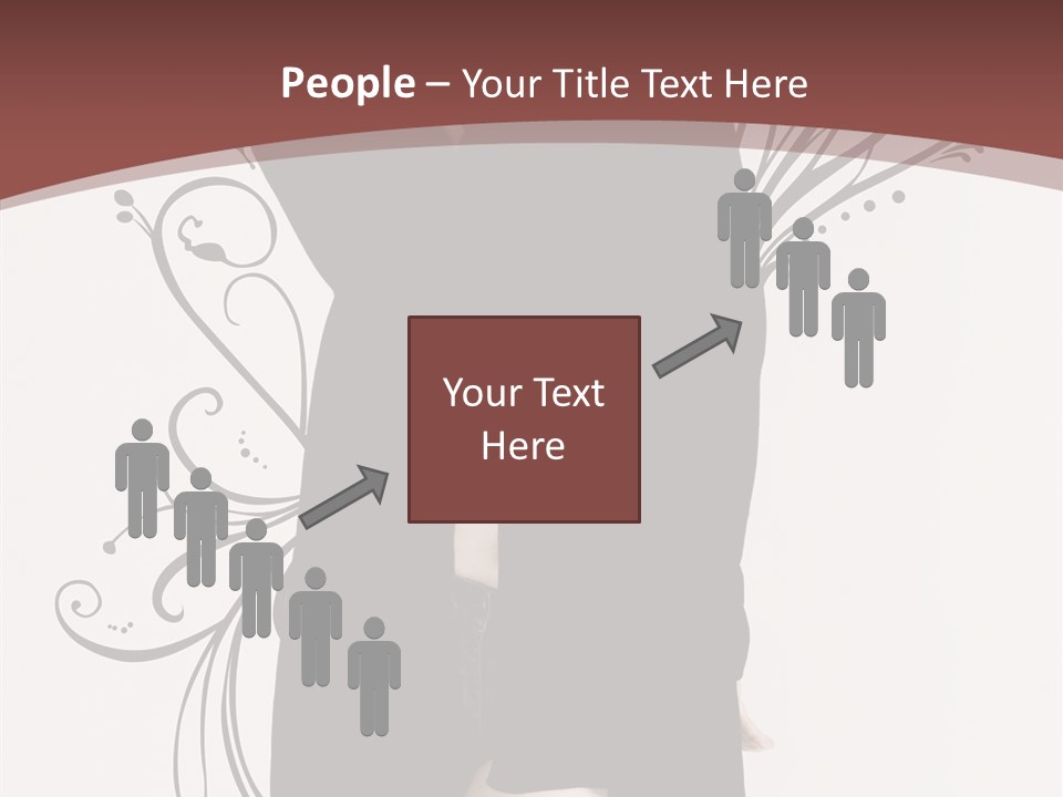 Pose Cosmetics Skirt PowerPoint Template