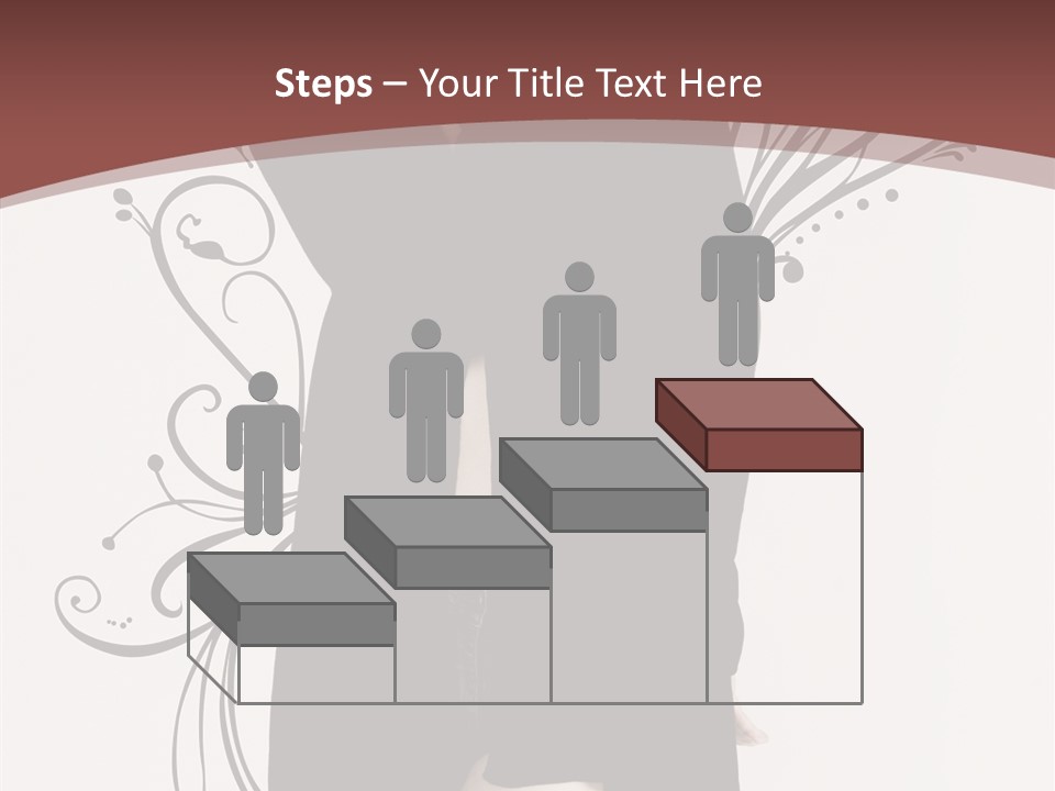 Pose Cosmetics Skirt PowerPoint Template