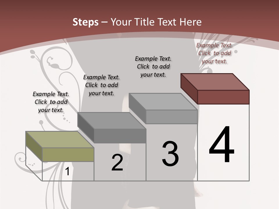 Pose Cosmetics Skirt PowerPoint Template