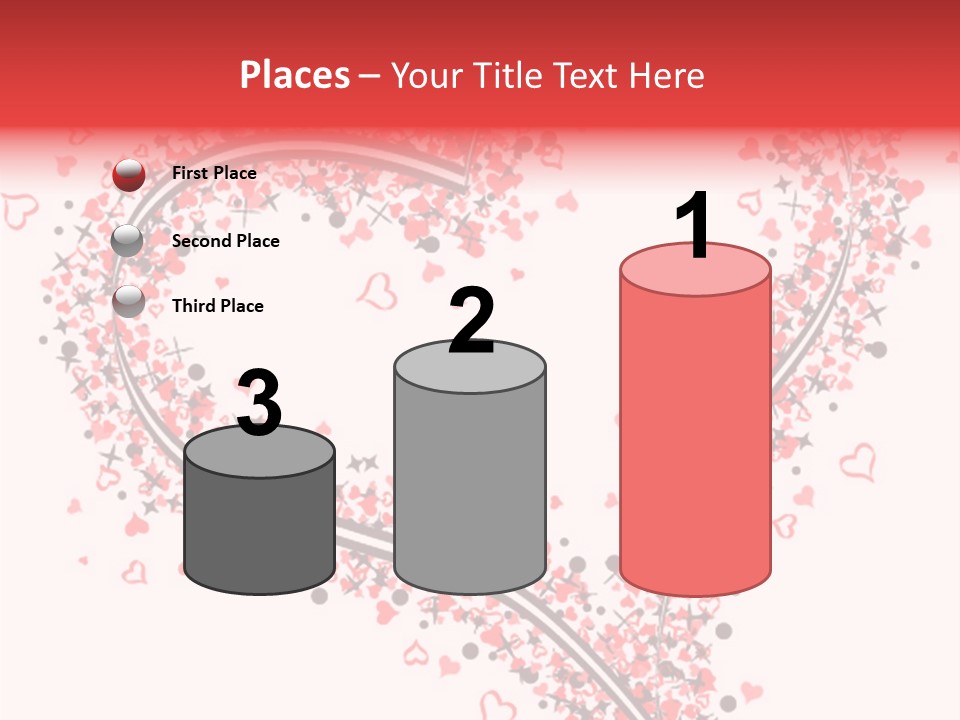 Valentines Day Day Red PowerPoint Template