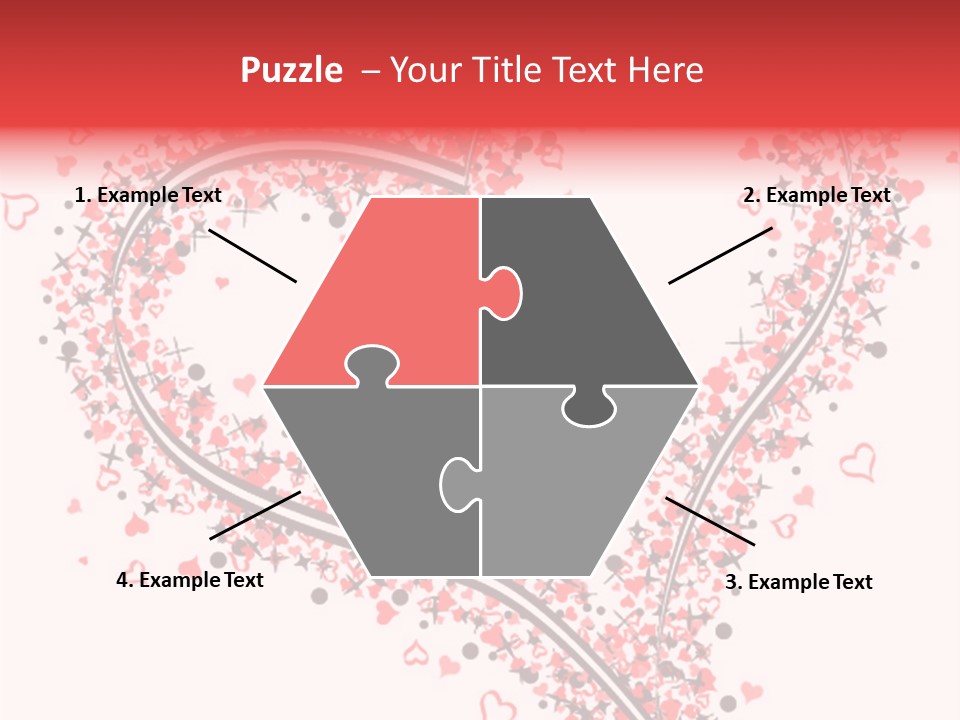 Valentines Day Day Red PowerPoint Template