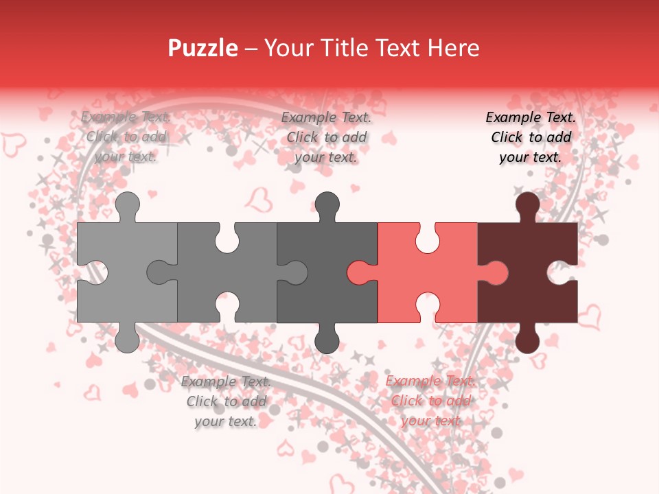 Valentines Day Day Red PowerPoint Template