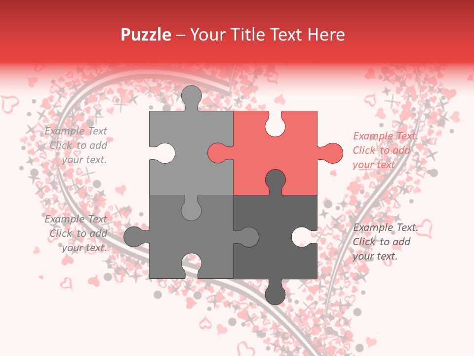 Valentines Day Day Red PowerPoint Template