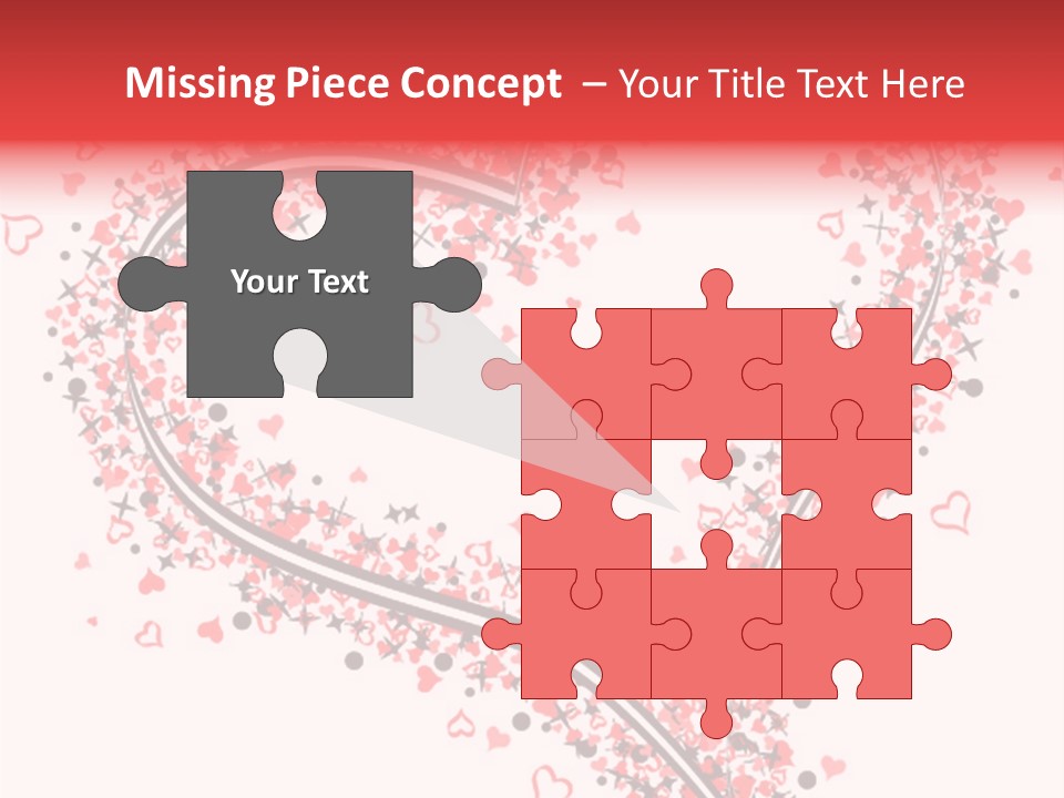 Valentines Day Day Red PowerPoint Template